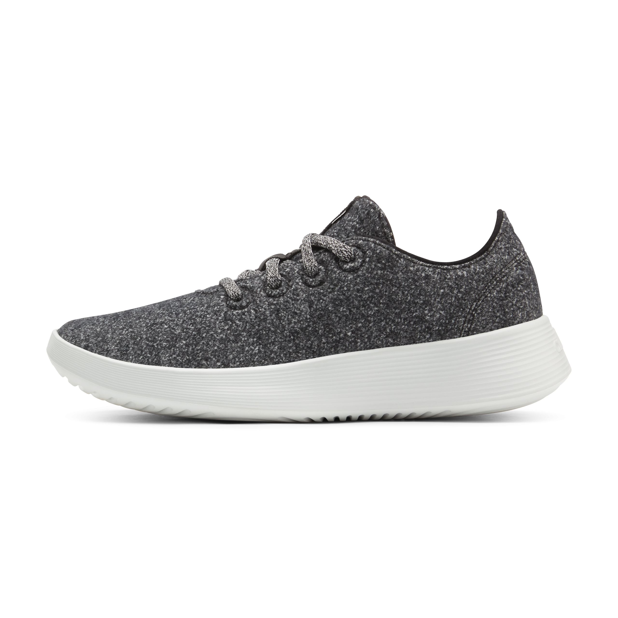 Women's Wool Runner Go - Dark Grey (Light Grey Sole)