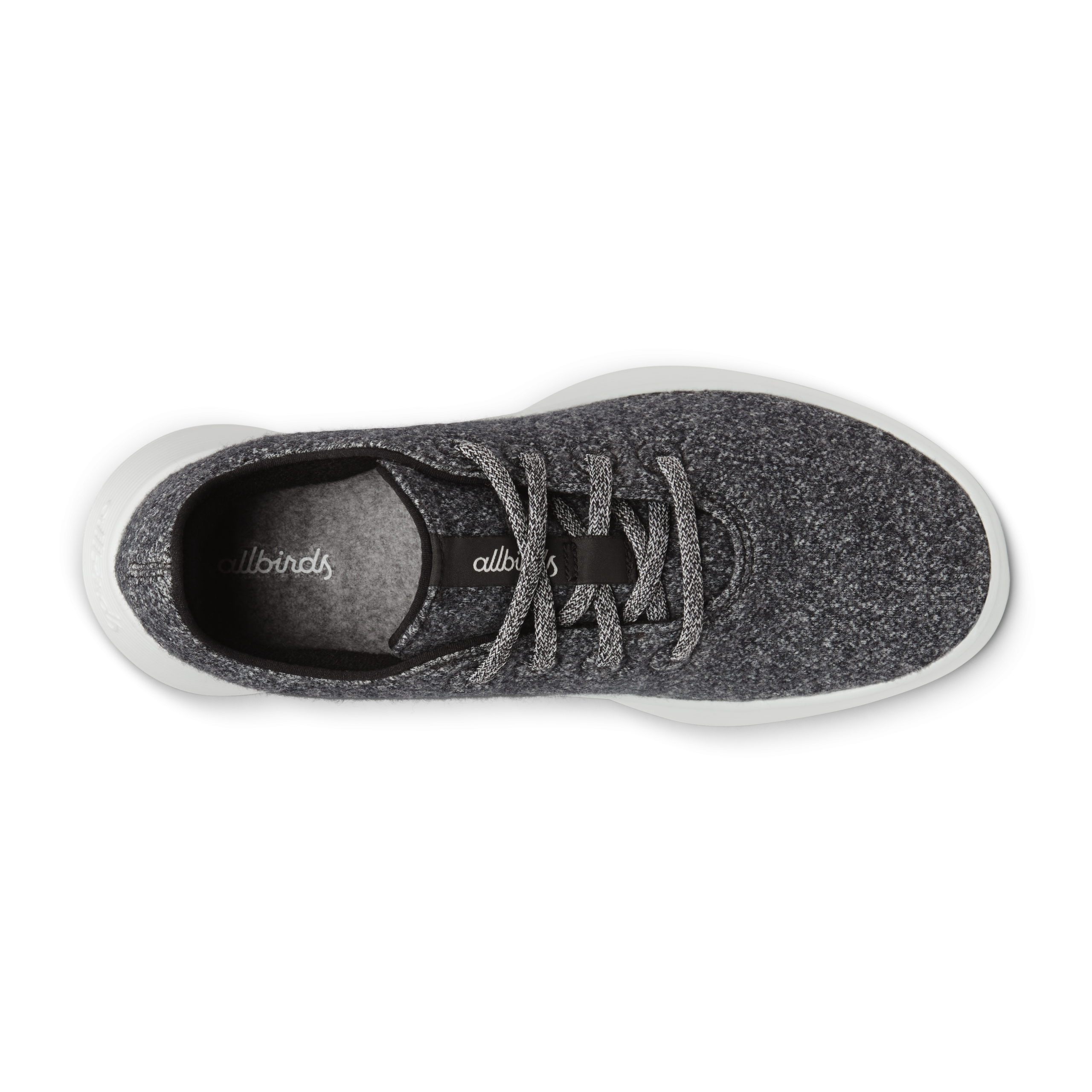 Women's Wool Runner Go - Dark Grey (Light Grey Sole) - Image 3
