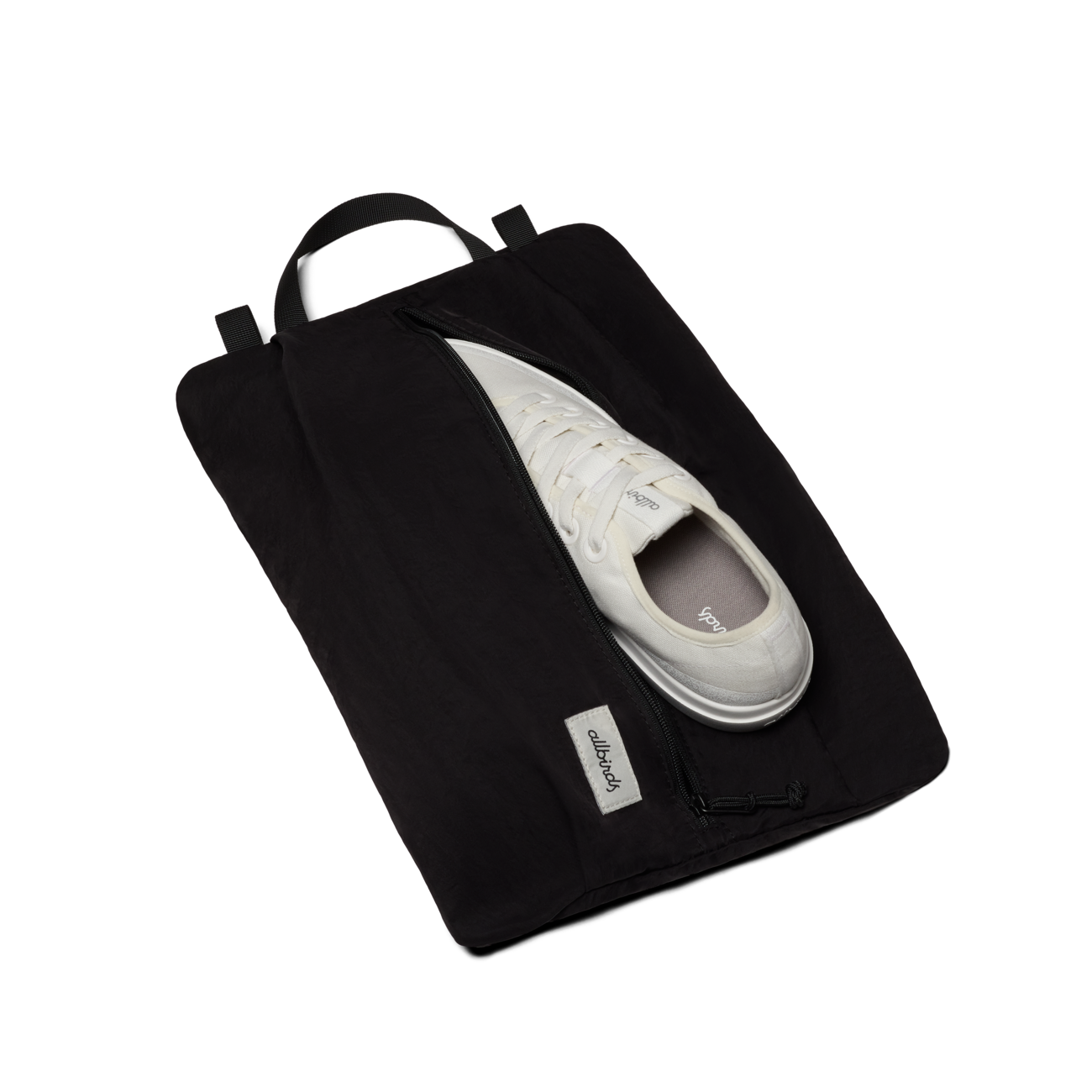 Recycled Shoe Bag - True Black - Image 3