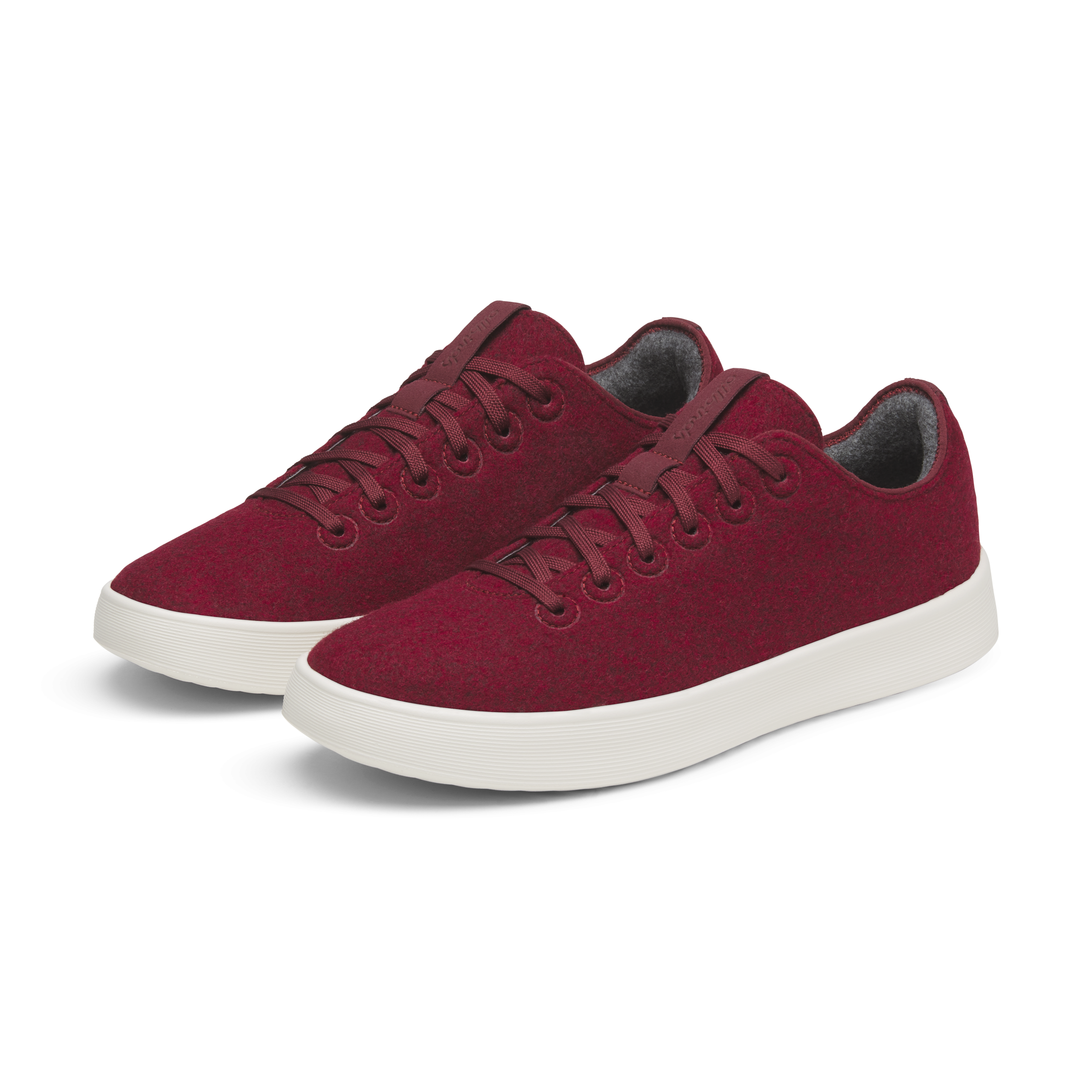 Men's Wool Cruiser - Burgundy (Natural White Sole) - Image 5