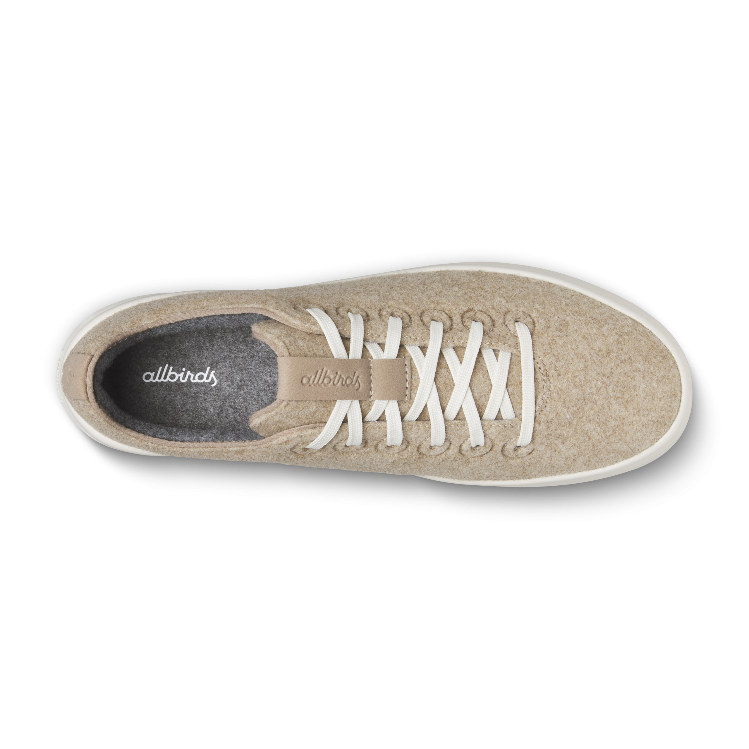 Men's Wool Cruiser - Light Tan (Natural White Sole) - Image 3