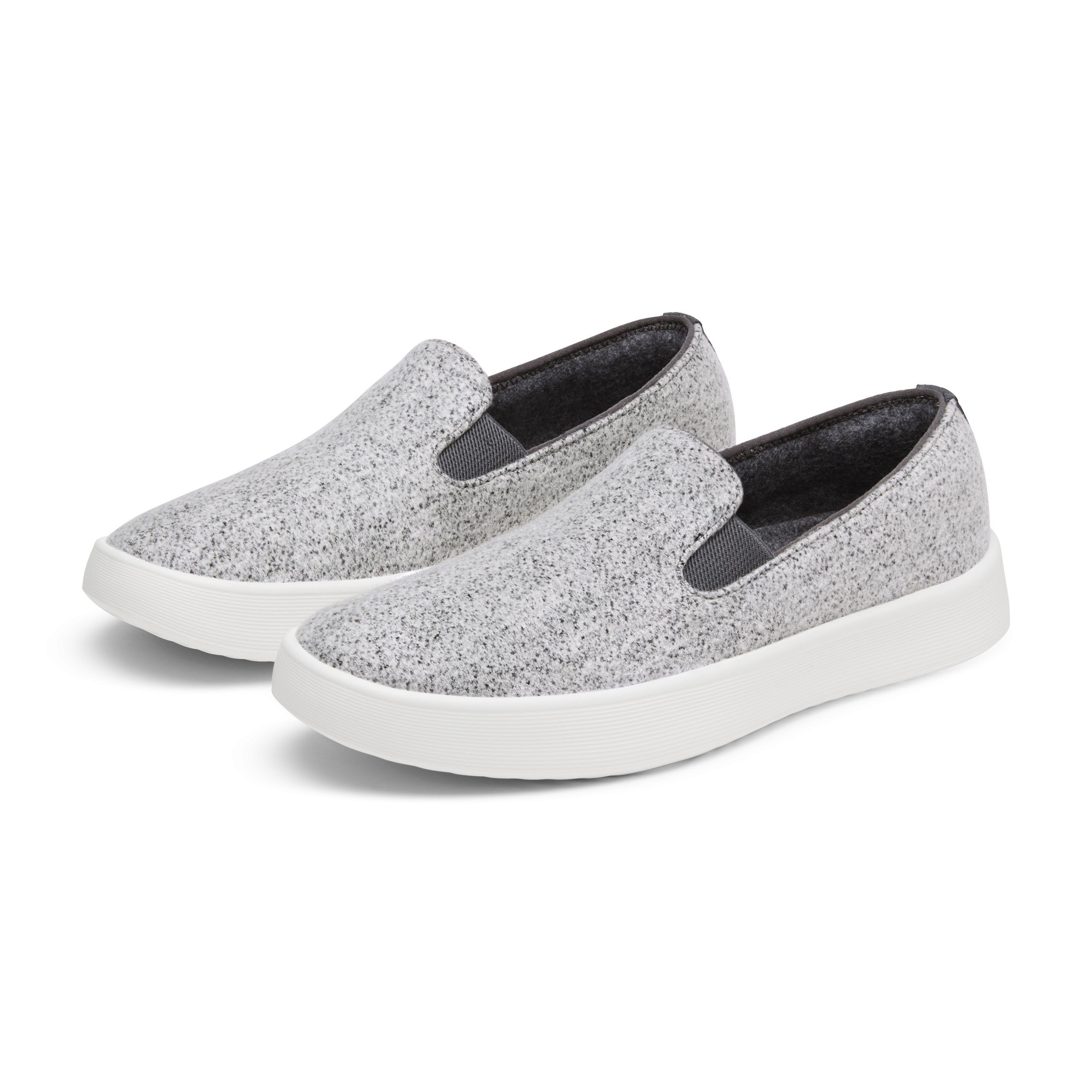 Men's Wool Cruiser Slip On - Medium Grey (Blizzard Sole) - Image 5