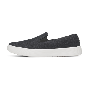 Women's Wool Cruiser Slip On - Natural Black (Blizzard Sole)