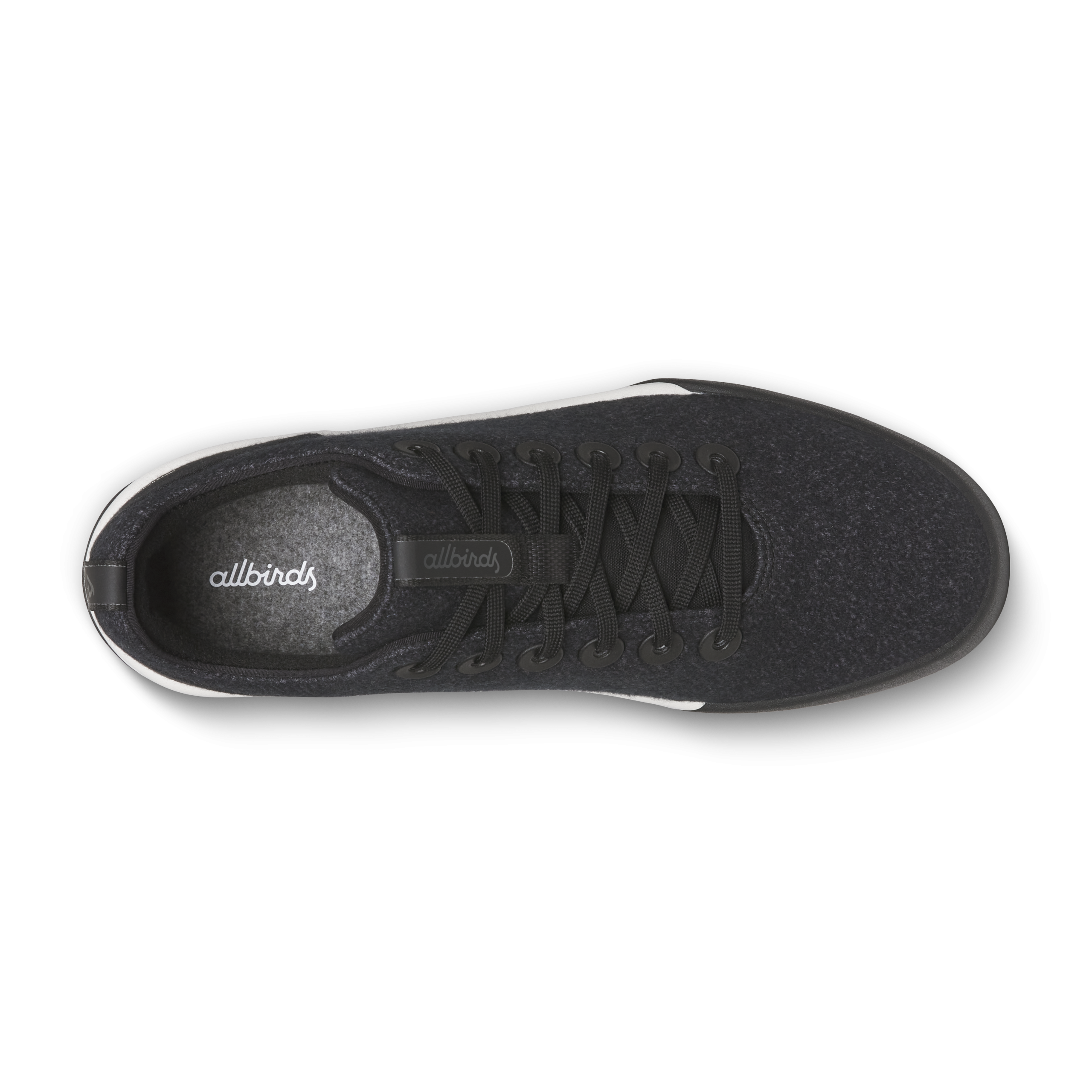 Women's Wool Cruiser Waterproof - Natural Black (Natural White Sole) - Image 3