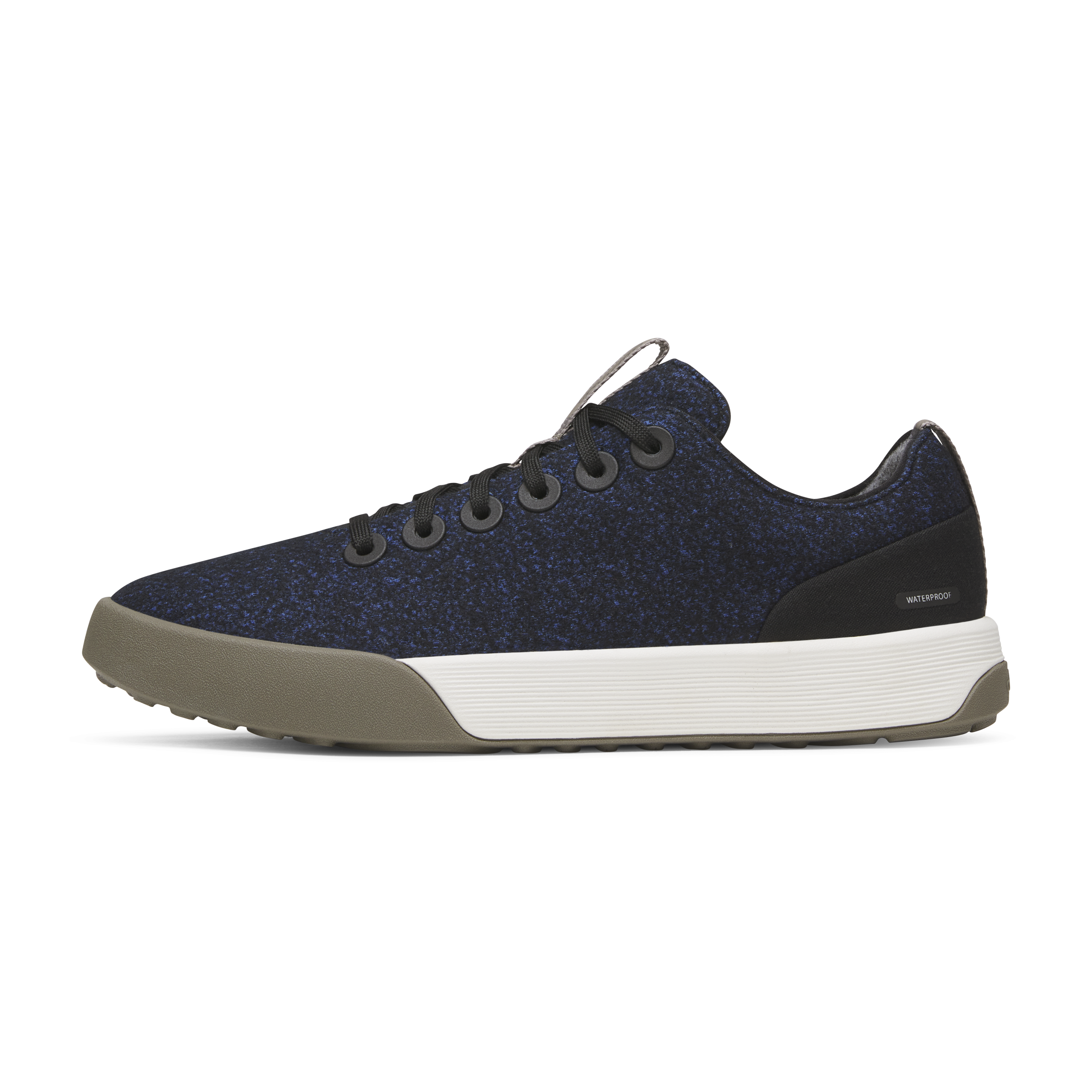 Women's Wool Cruiser Waterproof - Royal Blue/Natural Black (Barely Grey Sole)