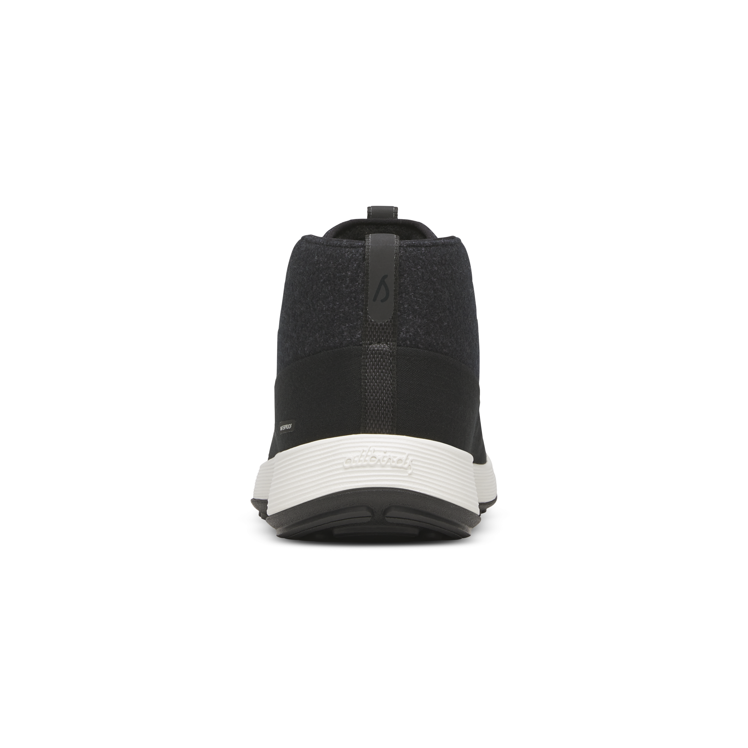 Women's Wool Runner NZ Mid Waterproof - Natural Black (Natural White Sole) - Image 2