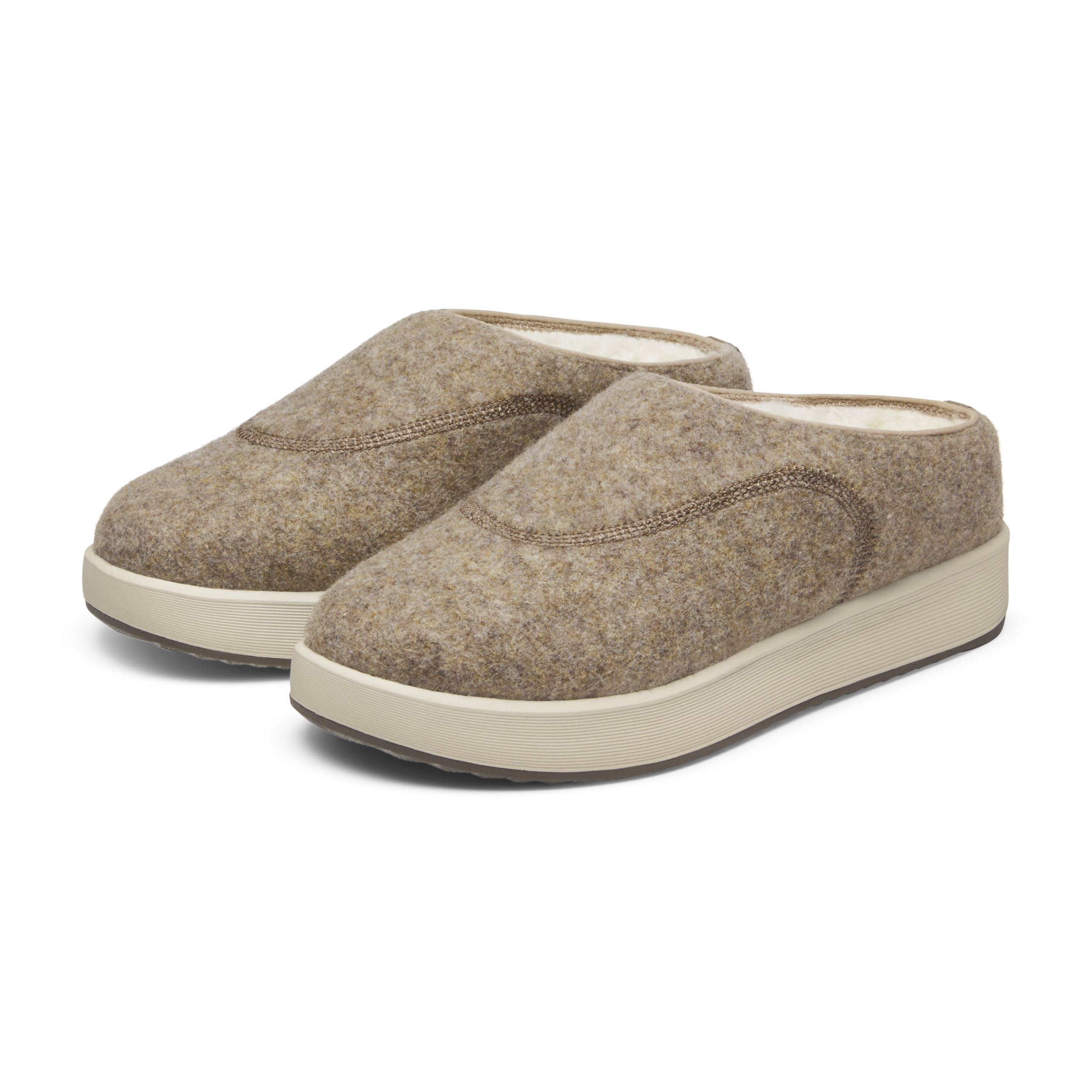 Women's Kiwi Clog - Dark Camel (Stony Cream Sole) - Image 5