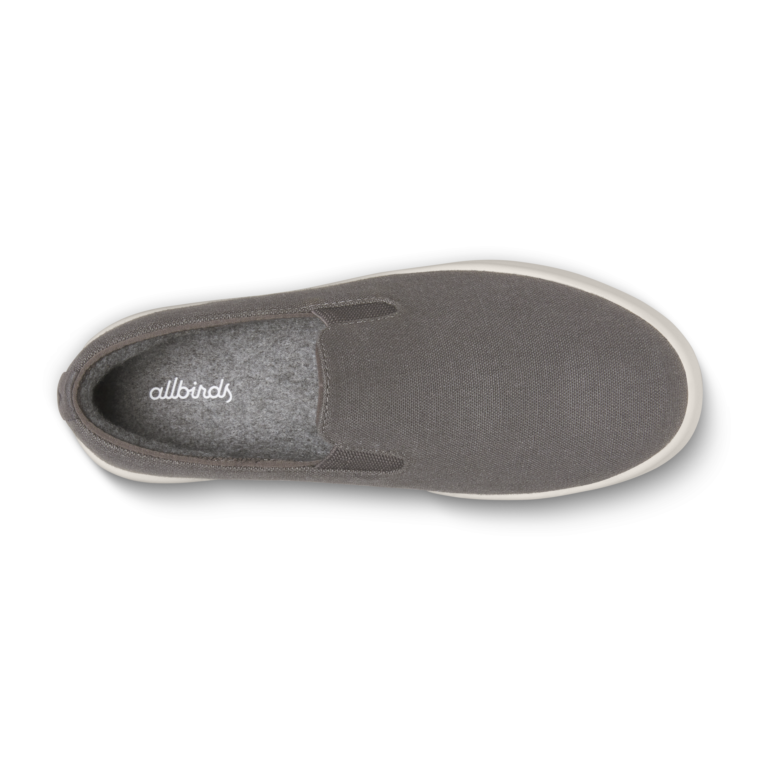 Men's Cruiser Slip On Canvas - Anthracite (Natural White Sole) - Image 3