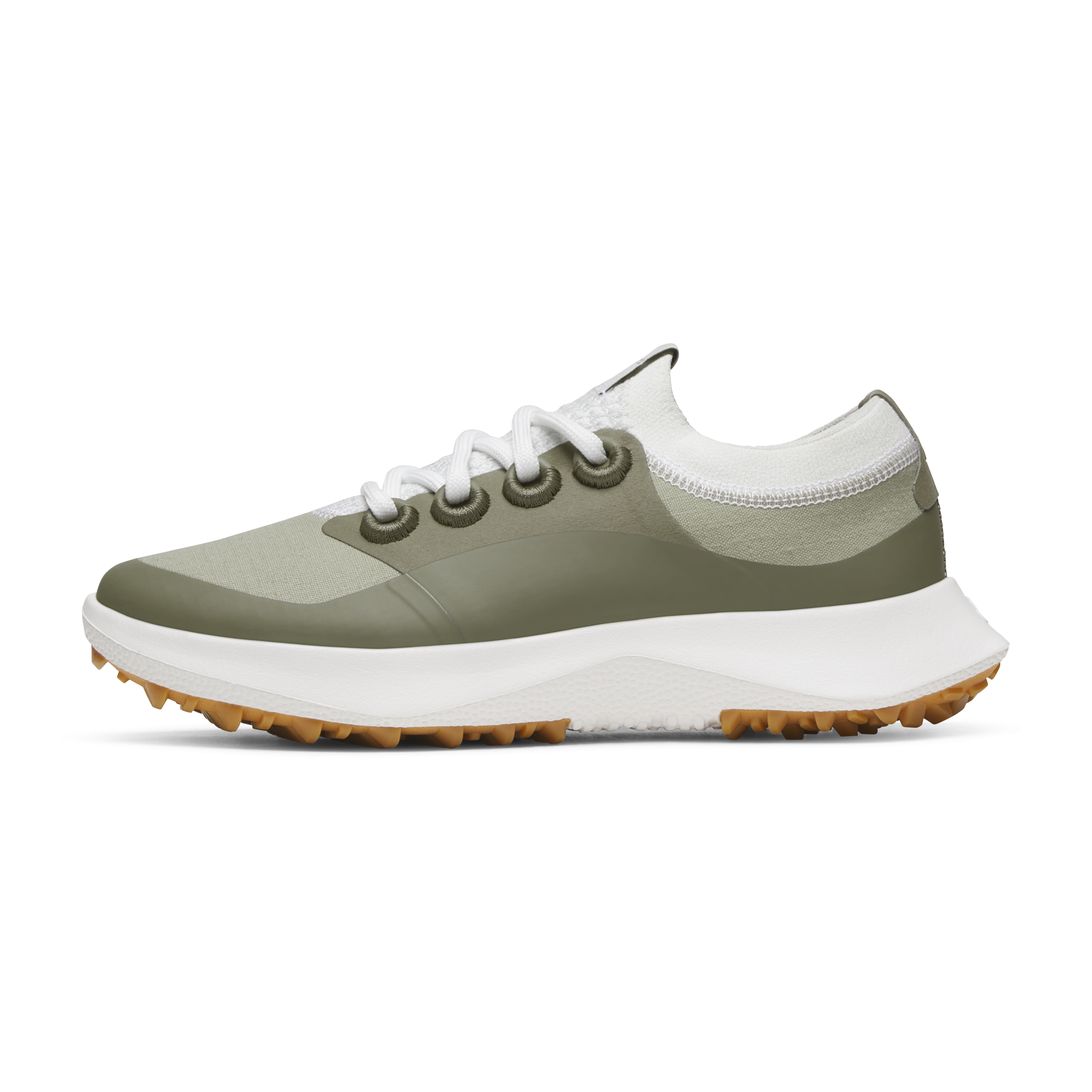 Women's Golf Dasher - Blizzard/Burnt Olive (Medium Gum Sole)