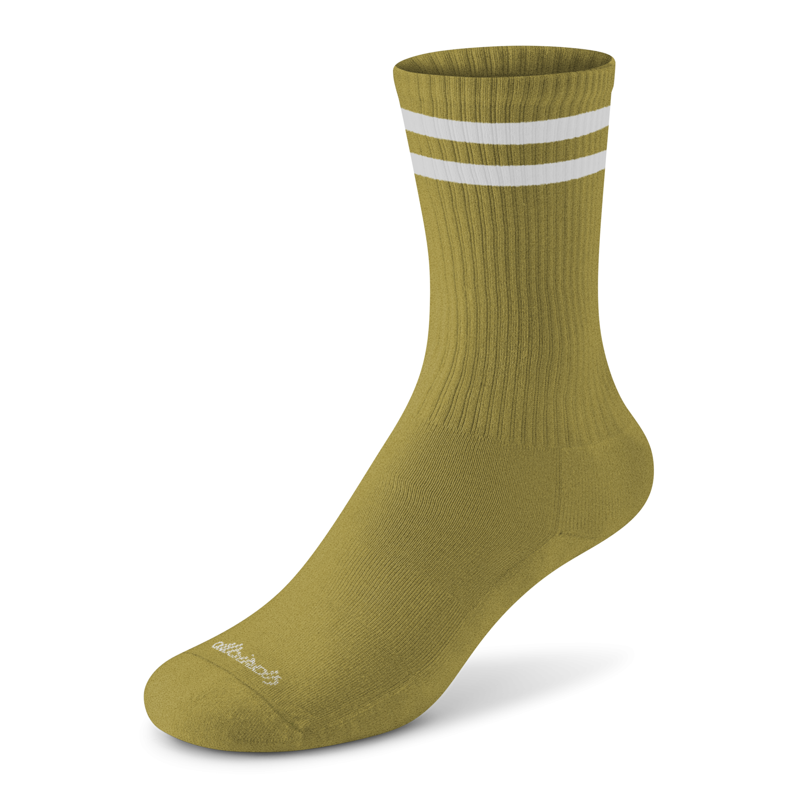 Anytime Crew Sock - Ochre (Blizzard Sole)